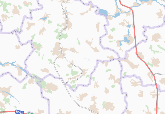 Mapa Petrivka