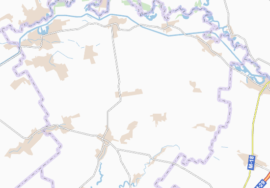 Kaart Plattegrond Novopetrivka