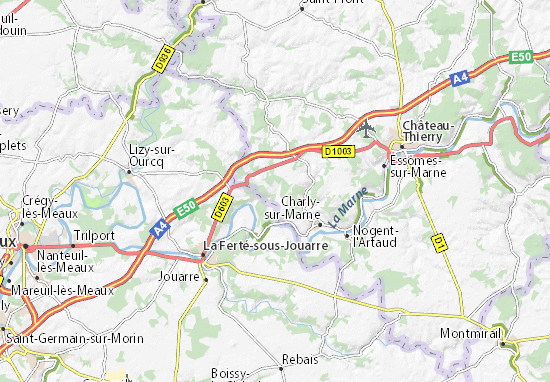MICHELIN Bézu-le-Guéry map - ViaMichelin
