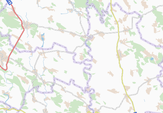 Mapa Sydoriv