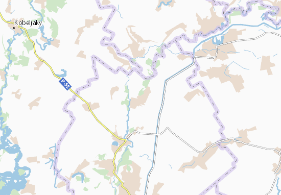 Kaart Plattegrond Babaikivka