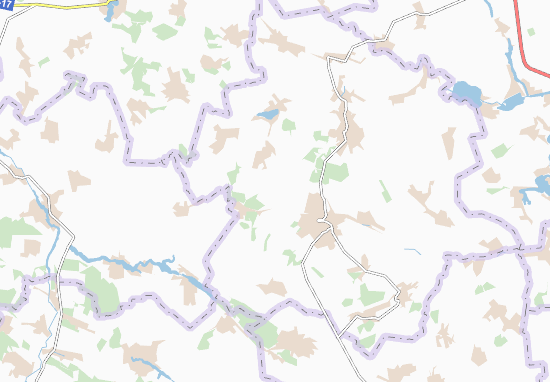 Karte Stadtplan Polovynchyk