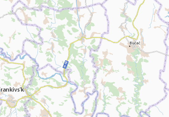 Mapa Velesniv