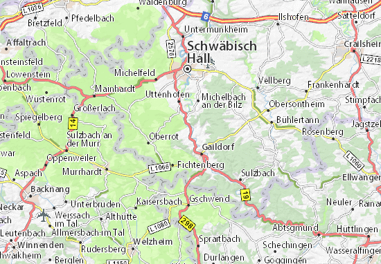 Mapa Ottendorf