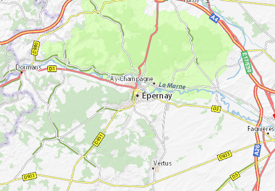 Mappe-Piantine Épernay