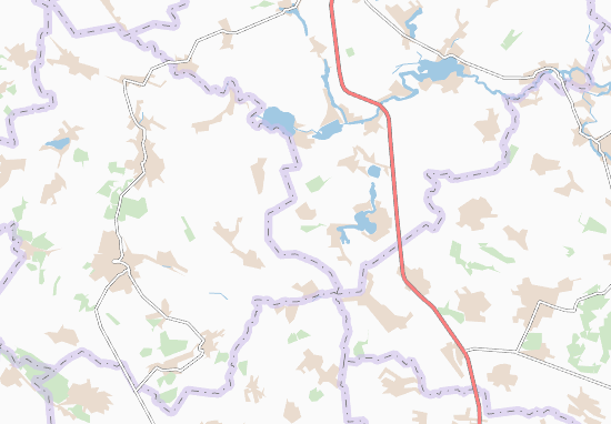 Karte Stadtplan Konel&#x27;s&#x27;ki Khutory