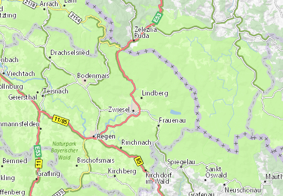 Mapa Lindberg