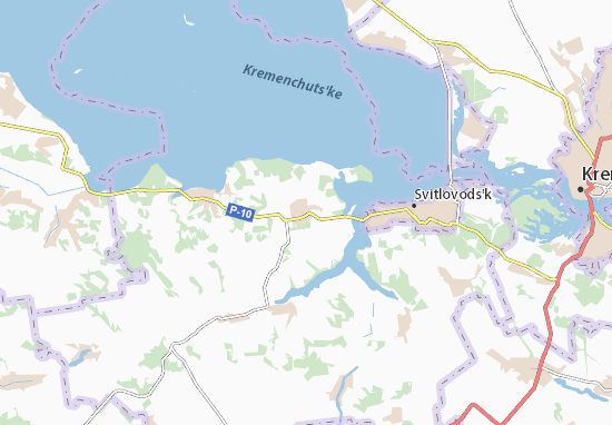 Karte Stadtplan Podorozhnje