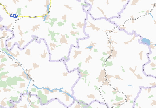 Kaart Plattegrond Korytnya