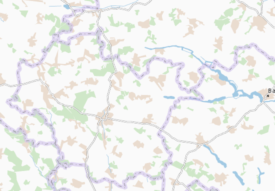 Karte Stadtplan Netechyntsi