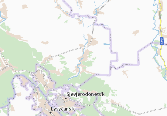 Mapa Yepifanivka
