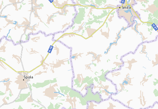 Karte Stadtplan Kutsivka