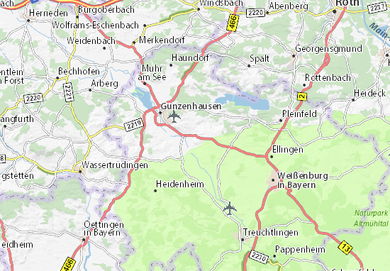 Mapa Dornhausen