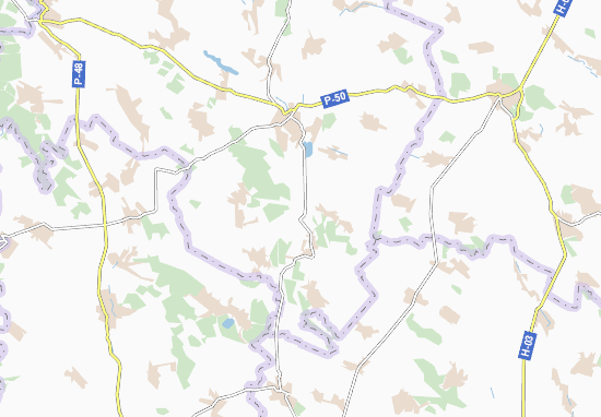 Mapa Kupyn