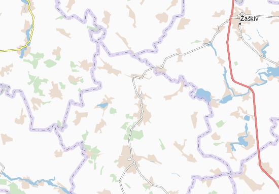 Kaart Plattegrond Ivakhny
