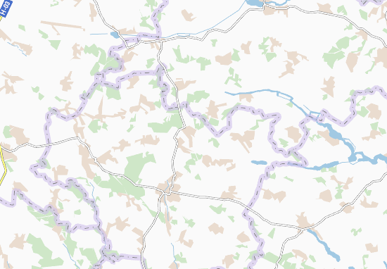Karte Stadtplan Okhrimivtsi