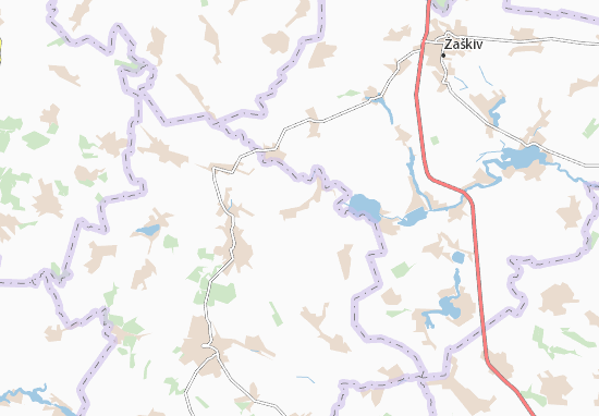 Karte Stadtplan Sharnopil&#x27;