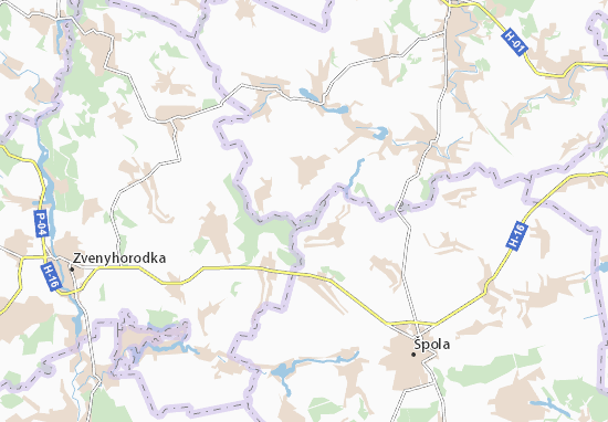 Karte Stadtplan Stadnytsya