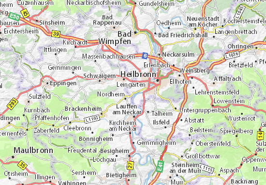 MICHELIN Klingenberg map - ViaMichelin
