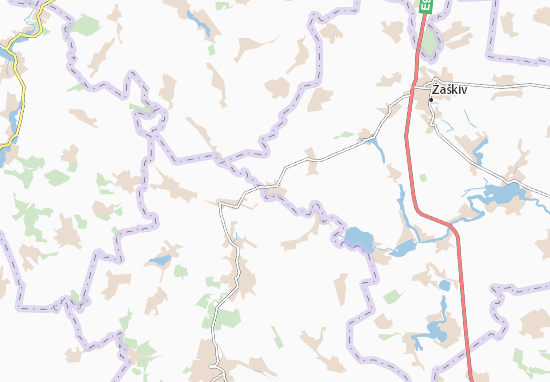 Karte Stadtplan Shulyaky