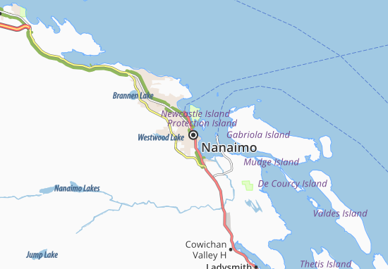 Mappe-Piantine Nanaimo