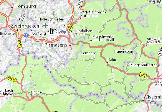 Karte Stadtplan Lemberg
