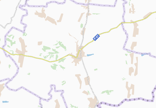 Mapa Bilovods&#x27;k