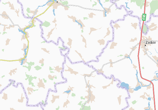 Mapa Klyuky