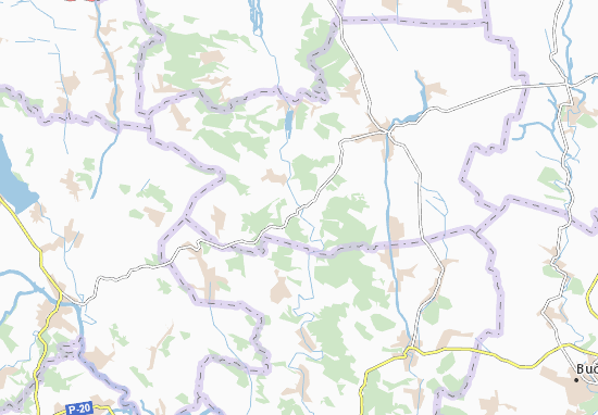 Mapa Zavaliv