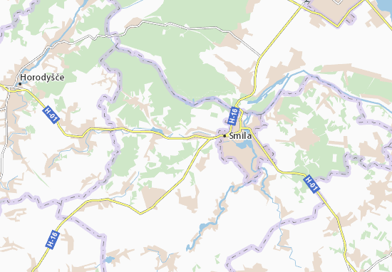 Kostyantynivka Map