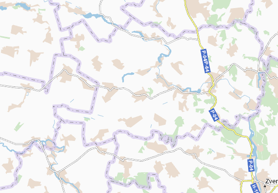 Karte Stadtplan Bosivka