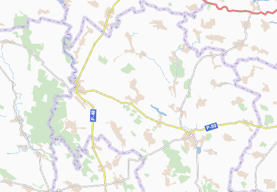 Mapa Radkovytsya