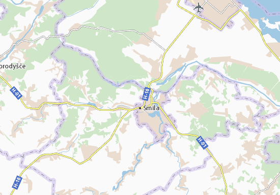 Karte Stadtplan Ploske