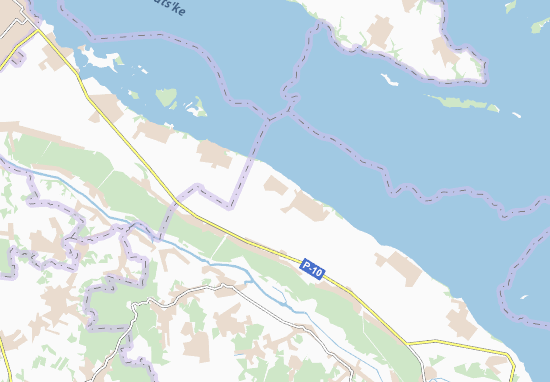 Mapa Topylivka
