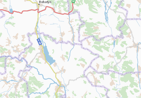 Kaart Plattegrond Novi Skomorokhy