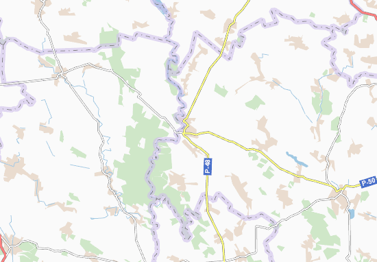 Mapa Yuryntsi