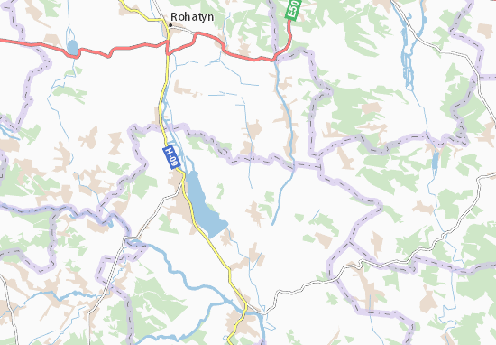 Mapa Podillya