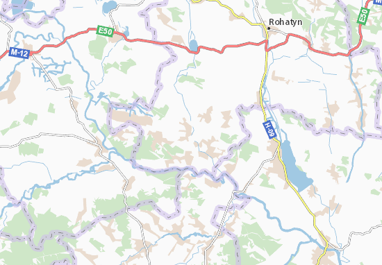 Karte Stadtplan Cherniv