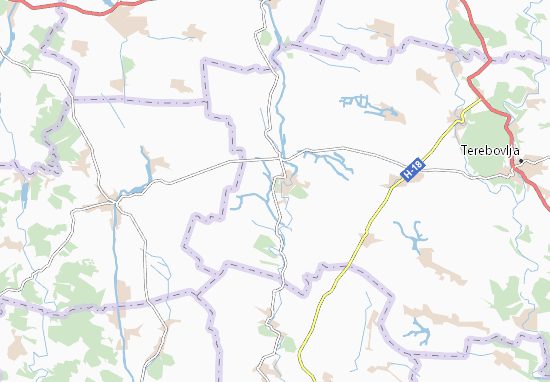 Kaart Plattegrond Burkaniv