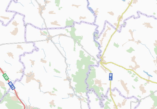 Mapa Sadzhivka