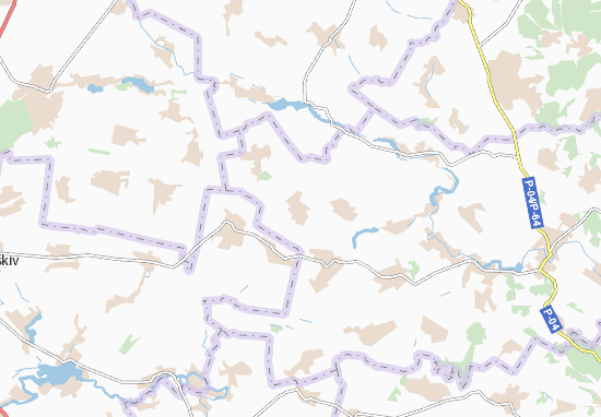 Karte Stadtplan Votylivka