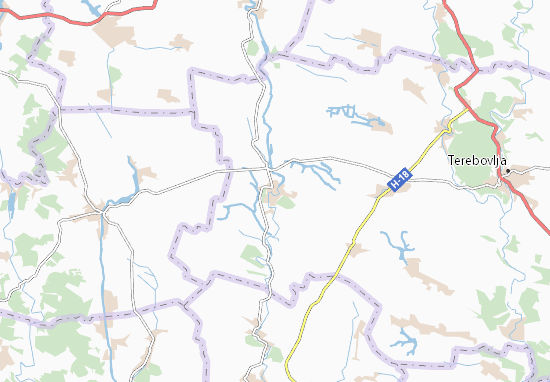 Mapa Zolotnyky
