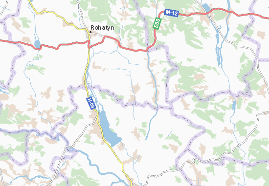 Karte Stadtplan Sarnyky