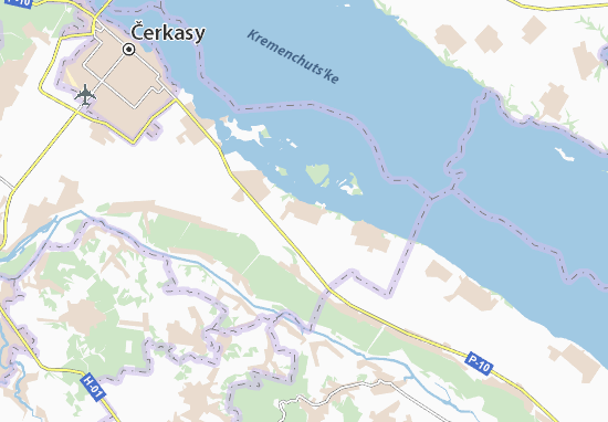 Mapa Khudyaky