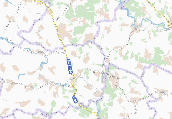 Karte Stadtplan Zhurzhyntsi