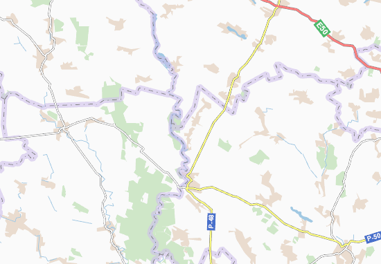 Karte Stadtplan Kurivka
