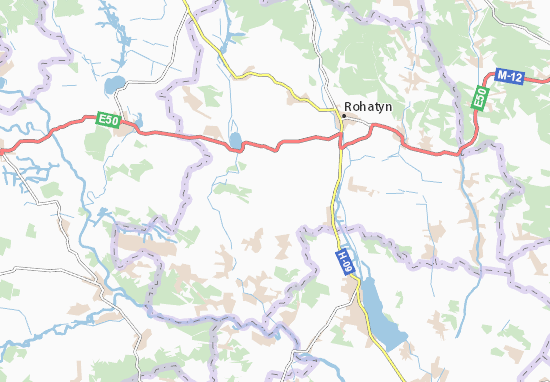 Mapa Yavche