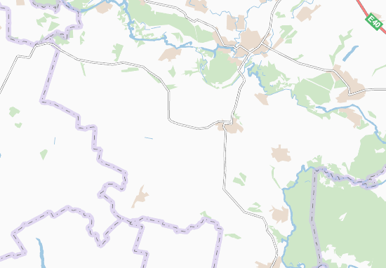 Mapa Shevelivka