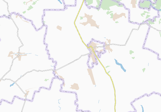 Mapa Hrushyne