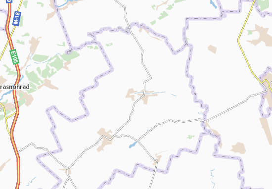 Mapa Shlyakhove